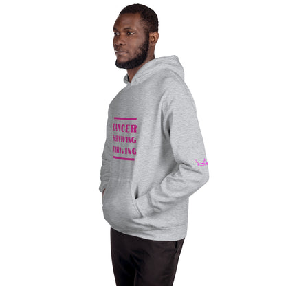 Cancer Surviving Thriving - Unisex Hoodie