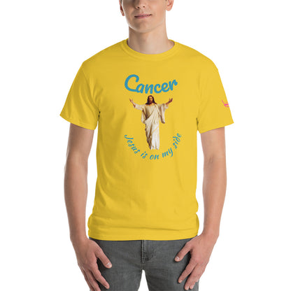 Cancer Jesus is on my Side - Short Sleeve T-Shirt