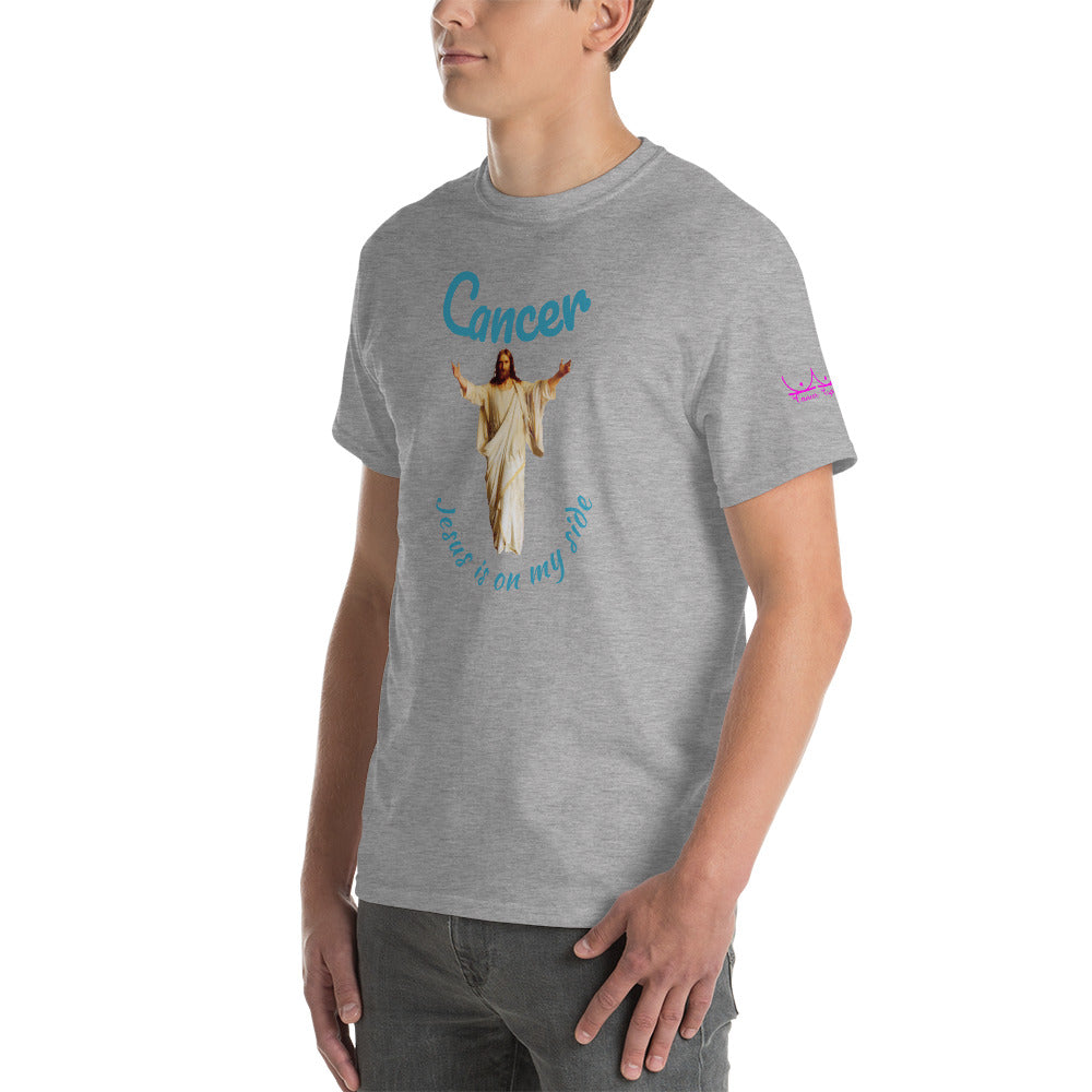 Cancer Jesus is on my Side - Short Sleeve T-Shirt