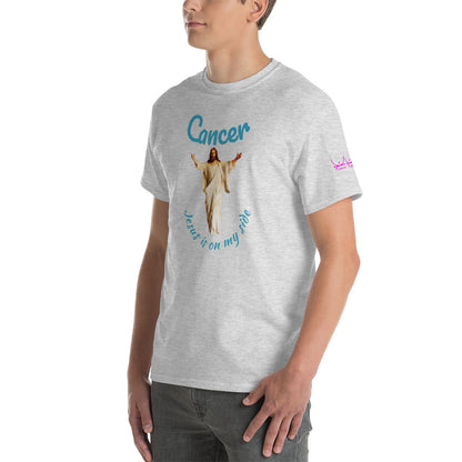 Cancer Jesus is on my Side - Short Sleeve T-Shirt