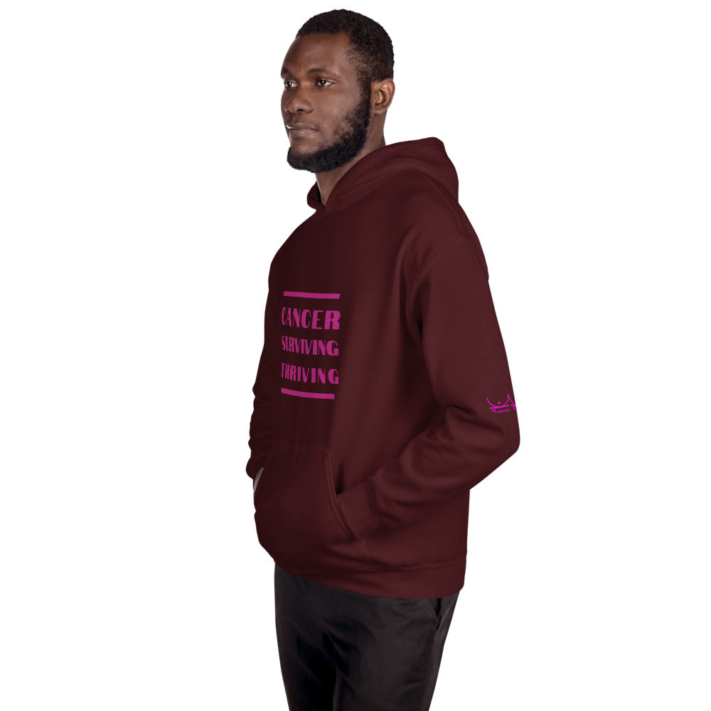 Cancer Surviving Thriving - Unisex Hoodie