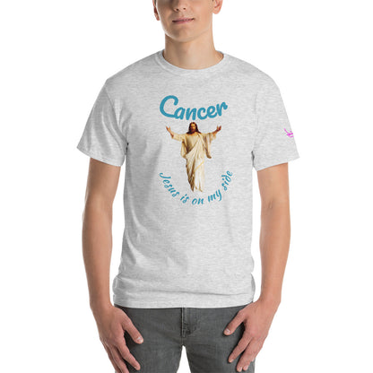 Cancer Jesus is on my Side - Short Sleeve T-Shirt