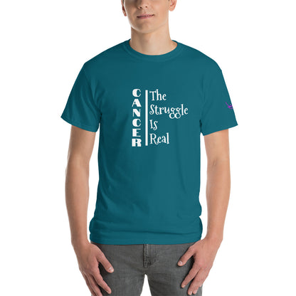 Cancer The Struggle is Real - Short Sleeve T-Shirt