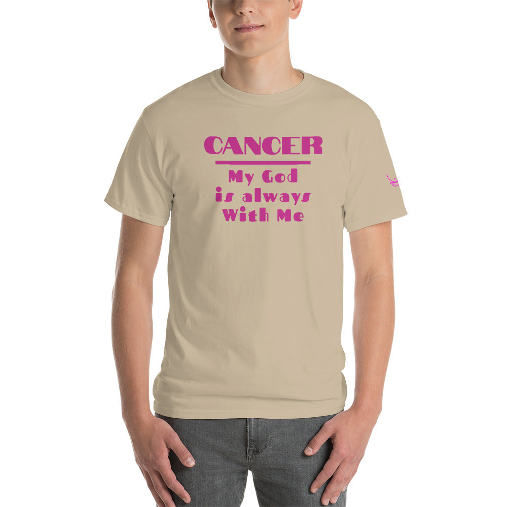 Cancer My God is always with me - Short Sleeve T-Shirt