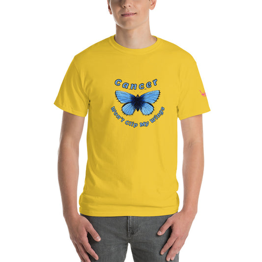 Cancer Won't Clip My Wings - Short Sleeve T-Shirt