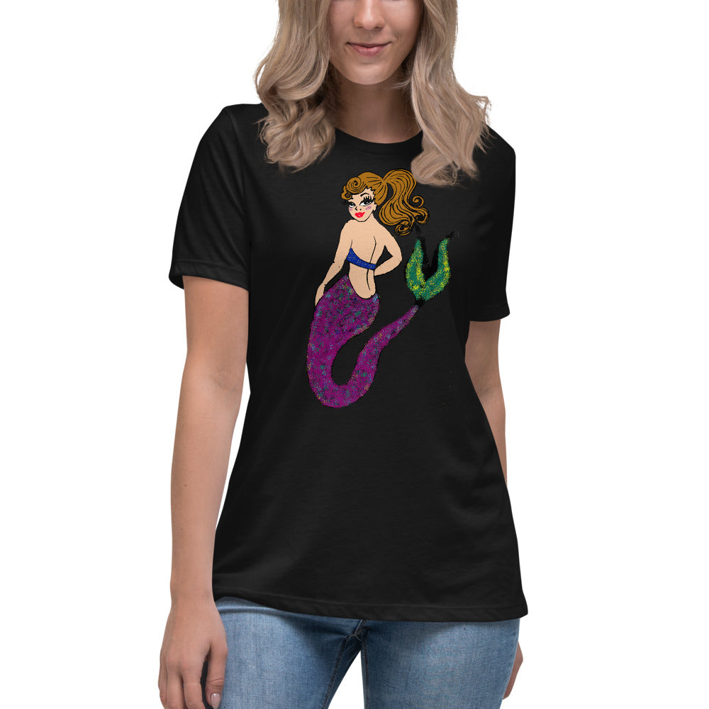 Mermaid -- Womens Relaxed T Shirt