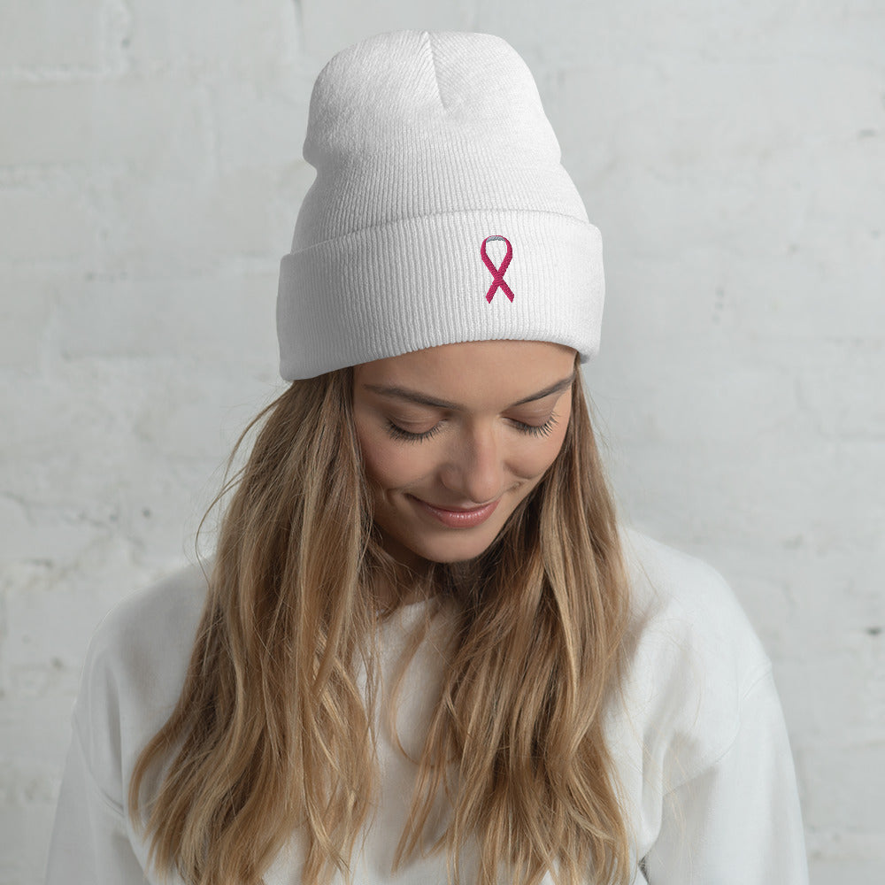 Breast Cancer - Cuffed Beanie