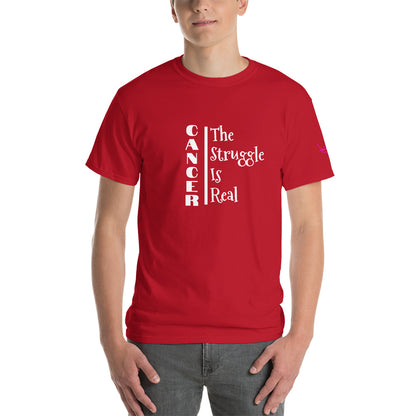 Cancer The Struggle is Real - Short Sleeve T-Shirt