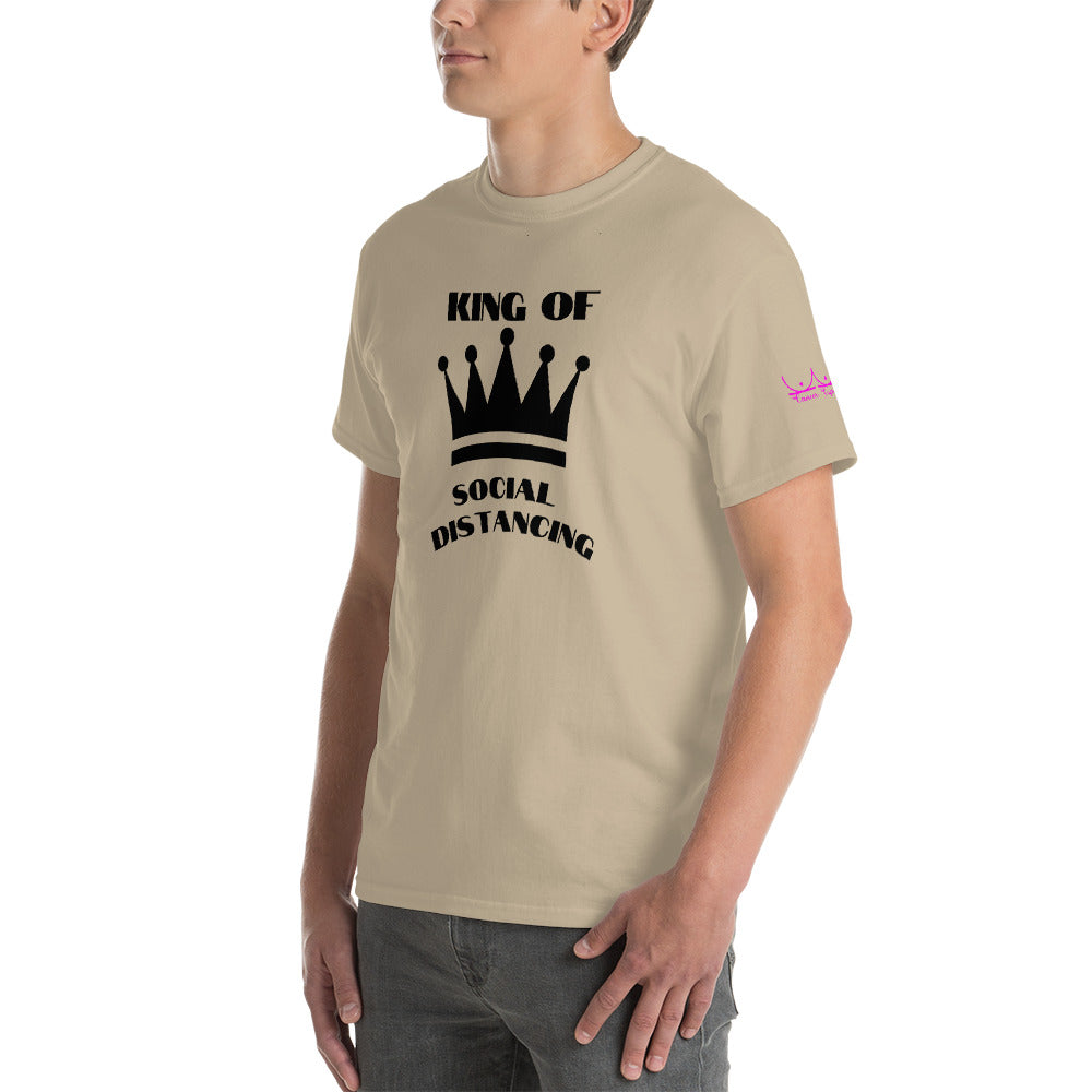 King of Social Distancing - Short Sleeve T-Shirt