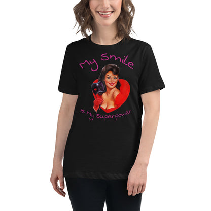 My Smile is my superpower - Women's Relaxed T-Shirt