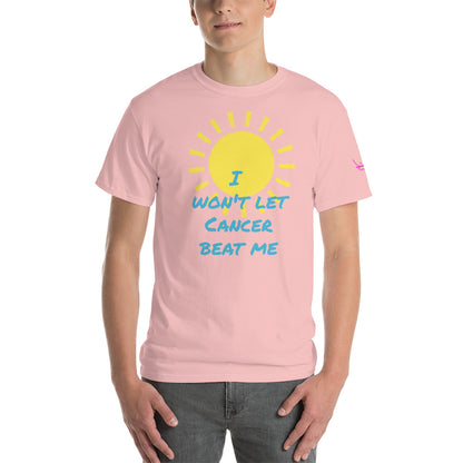 I Won't Let Cancer Beat Me - Short Sleeve T-Shirt