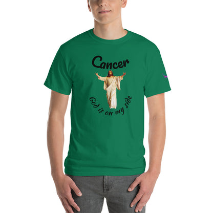 Cancer God is on my Side - Short Sleeve T-Shirt