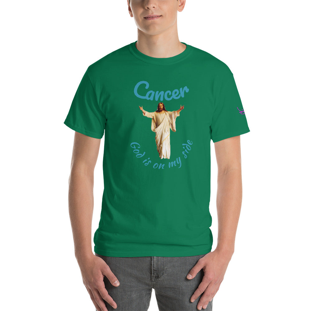 Cancer God is on my Side - Short Sleeve T-Shirt