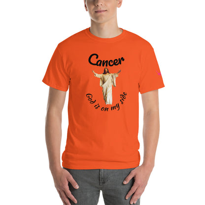 Cancer God is on my Side - Short Sleeve T-Shirt