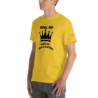 King of Social Distancing - Short Sleeve T-Shirt