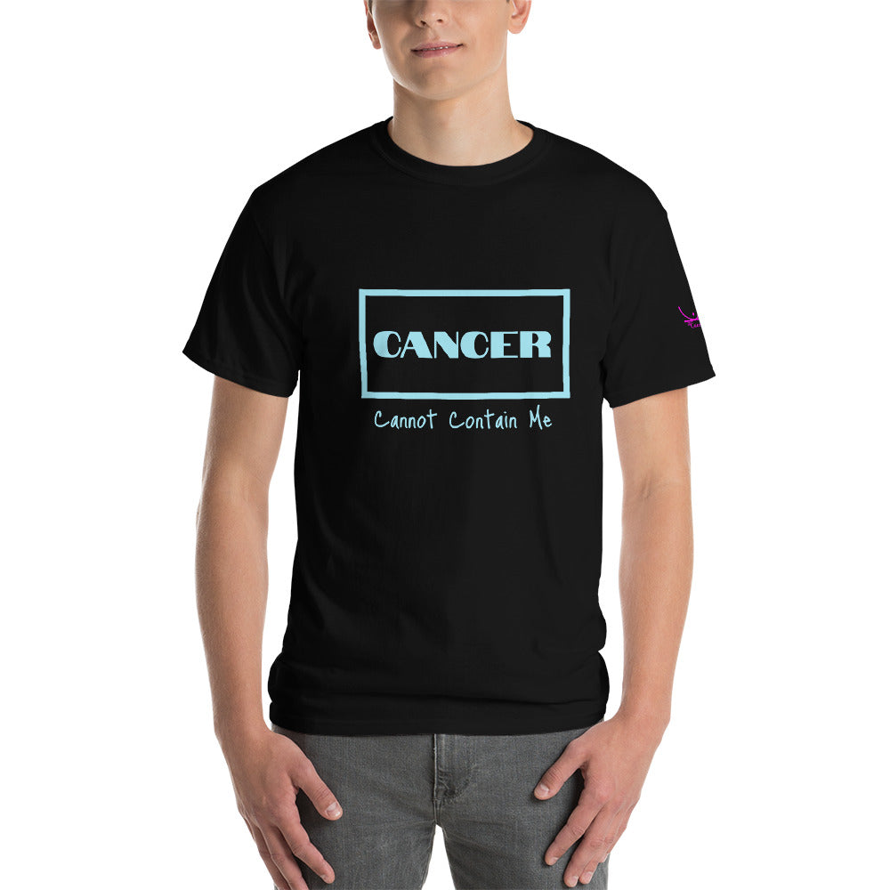 Cancer Cannot Contain Me - Short Sleeve T-Shirt