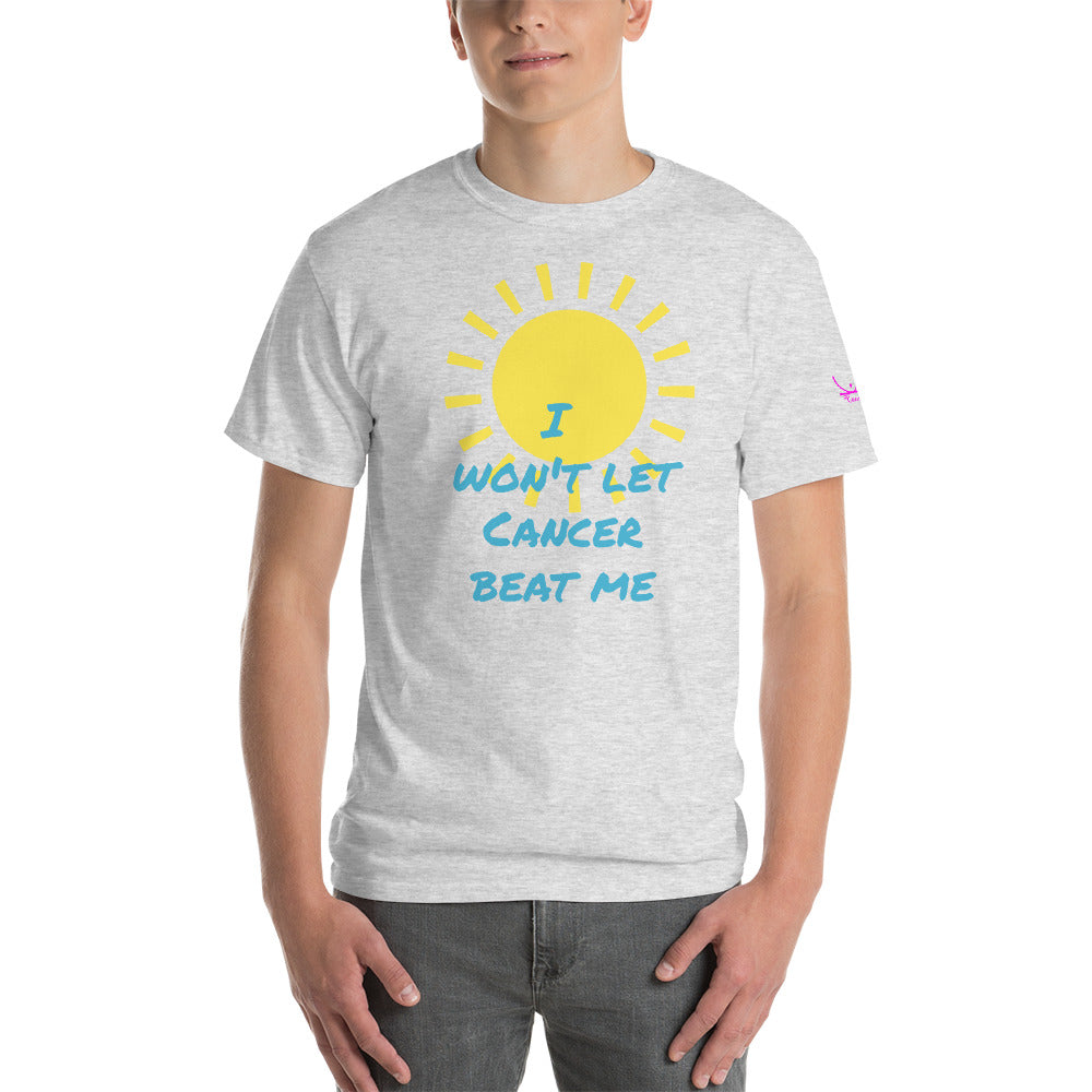 I Won't Let Cancer Beat Me - Short Sleeve T-Shirt