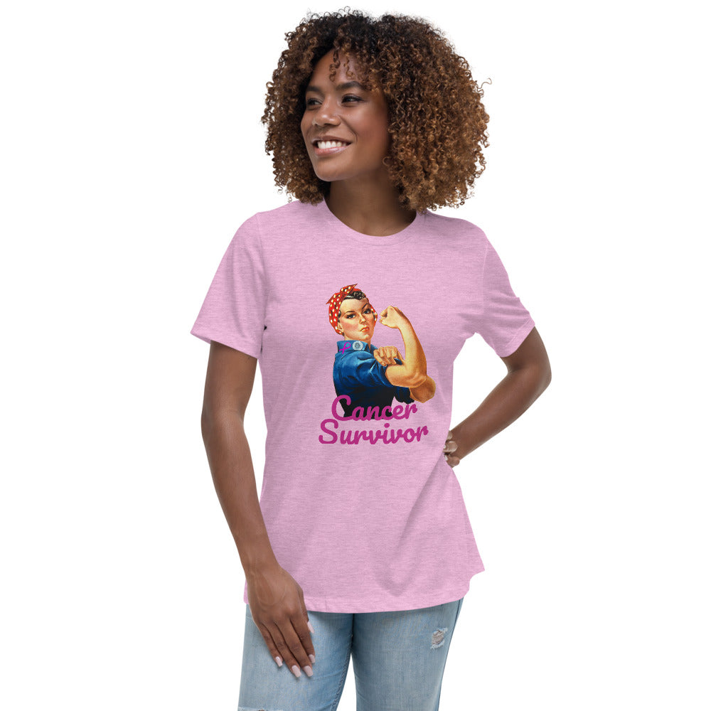 Cancer Survivor - Women's Relaxed T-Shirt