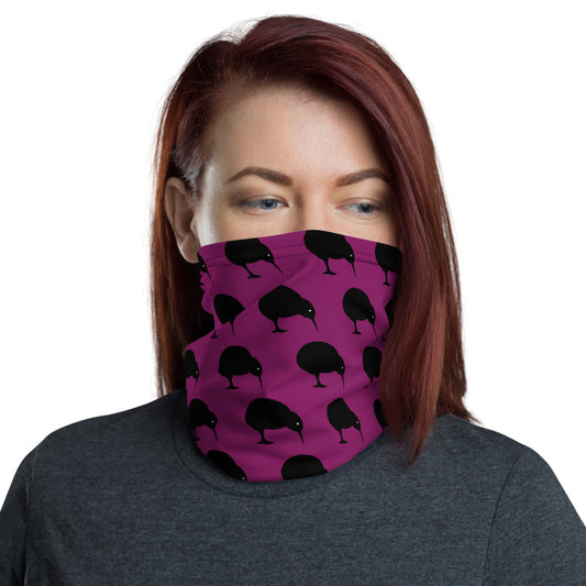 NZ Kiwi Purple - Neck Gaiter
