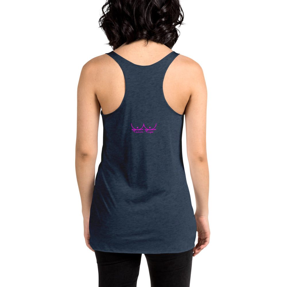 Pink Cancer Unicorn- Women's Racerback Tank
