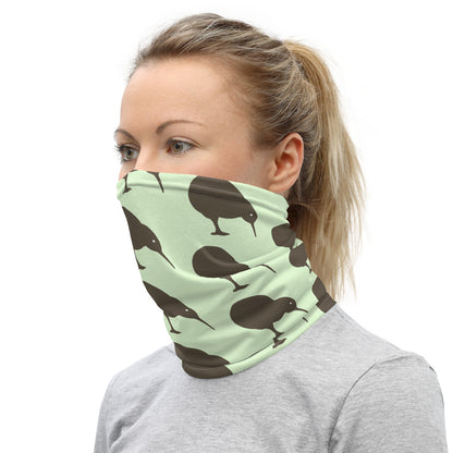 NZ Kiwi brown cream - Neck Gaiter