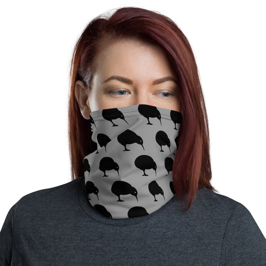 NZ Kiwi Med Grey - Neck Gaiter