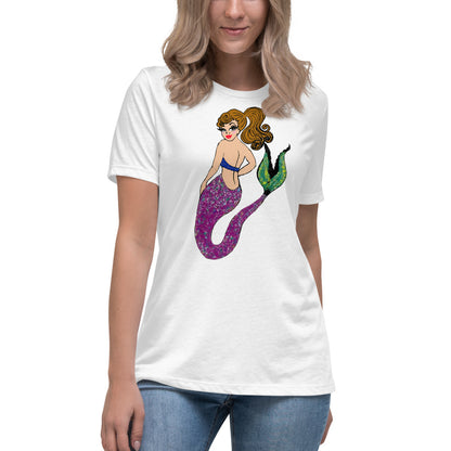 Mermaid -- Womens Relaxed T Shirt