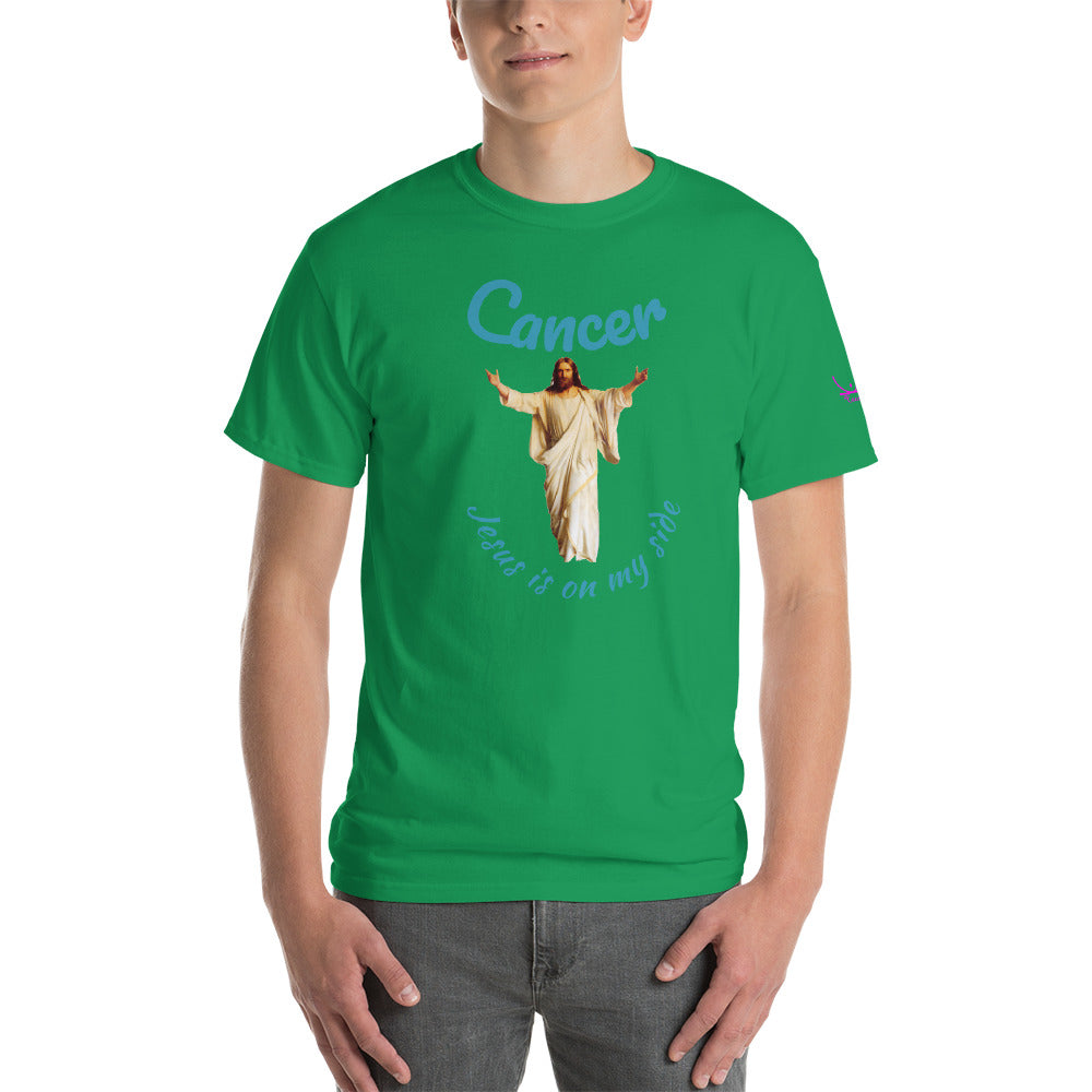 Cancer Jesus is on my Side - Short Sleeve T-Shirt