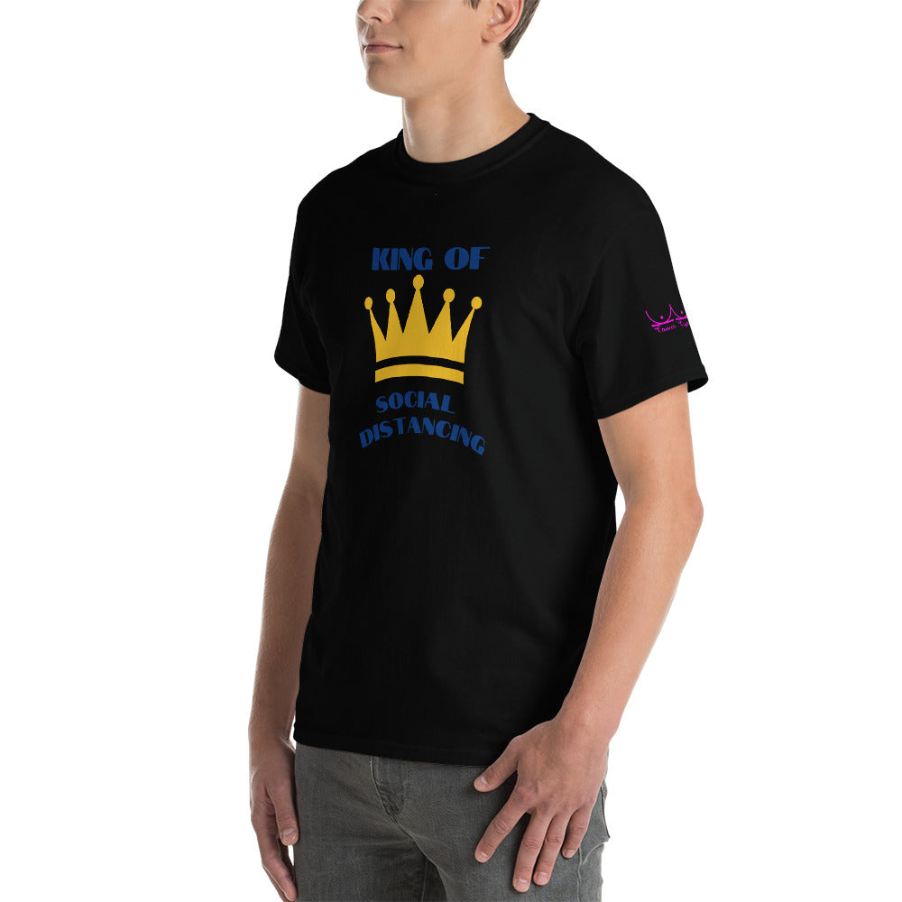 King of Social Distancing - Short Sleeve T-Shirt
