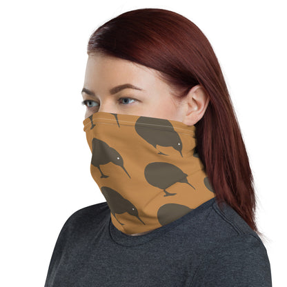 NZ Kiwi brown Dark Nude - Neck Gaiter