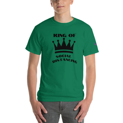 King of Social Distancing - Short Sleeve T-Shirt