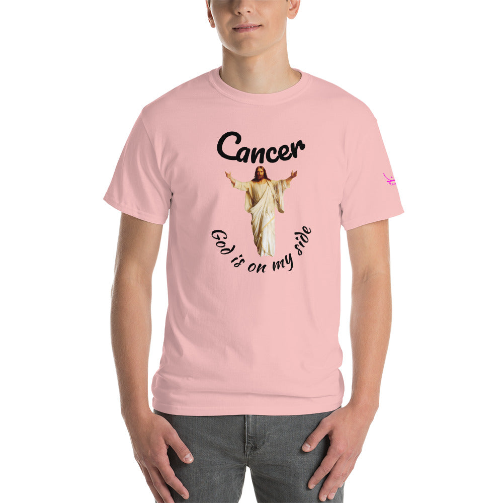 Cancer God is on my Side - Short Sleeve T-Shirt