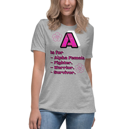 Alpha Female - Women's Relaxed T-Shirt