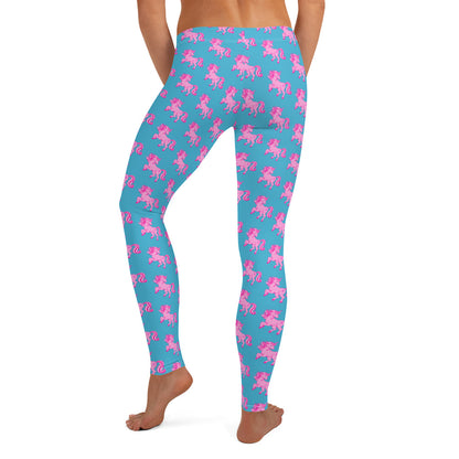 Pink Cancer Unicorn - Leggings