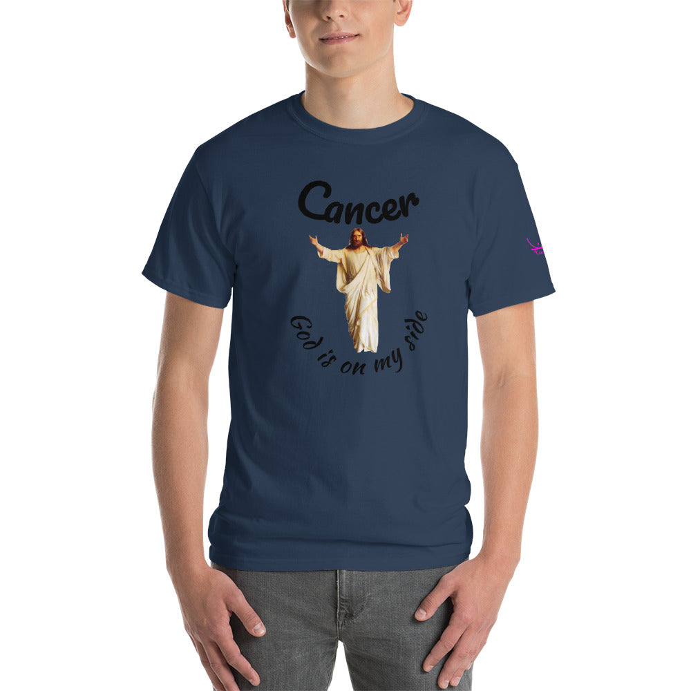 Cancer God is on my Side - Short Sleeve T-Shirt