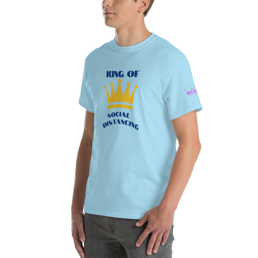 King of Social Distancing - Short Sleeve T-Shirt