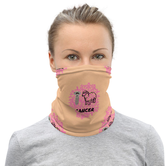 Screw Ewe Breast Cancer Nude - Neck Gaiter