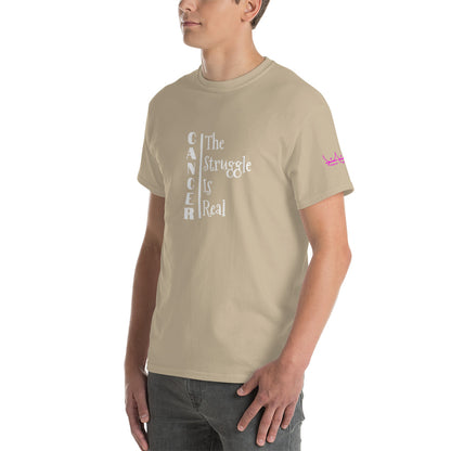 Cancer The Struggle is Real - Short Sleeve T-Shirt