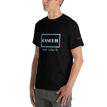 Cancer Cannot Contain Me - Short Sleeve T-Shirt