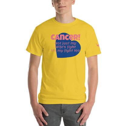 Cancer Not Just My Wife's Fight - Short Sleeve T-Shirt