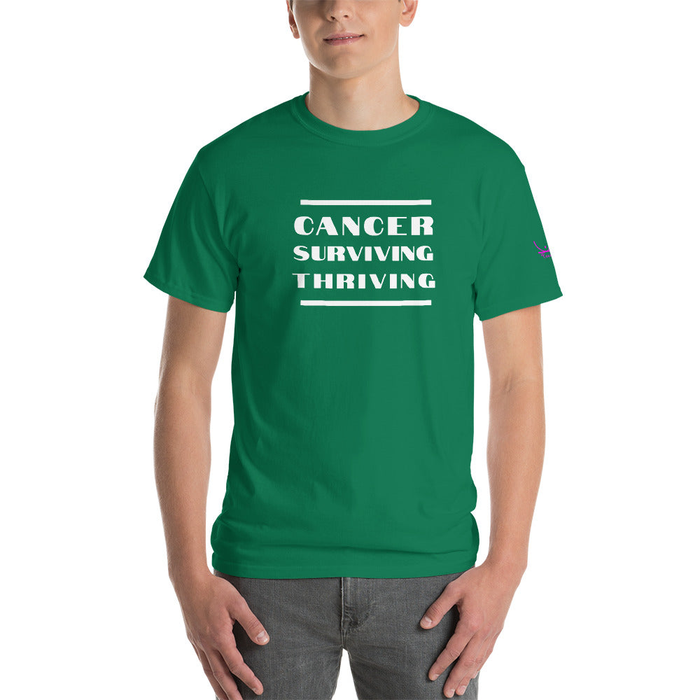 Cancer Surviving Thriving - Short Sleeve T-Shirt