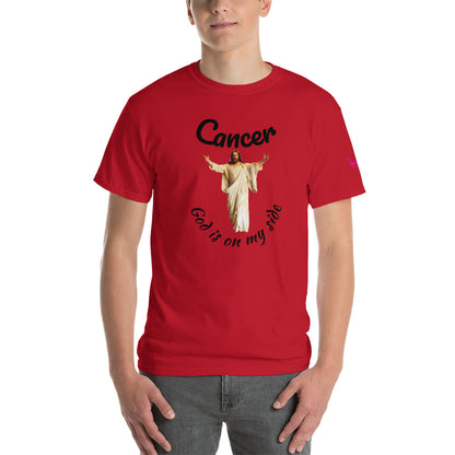 Cancer God is on my Side - Short Sleeve T-Shirt