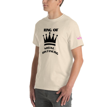 King of Social Distancing - Short Sleeve T-Shirt