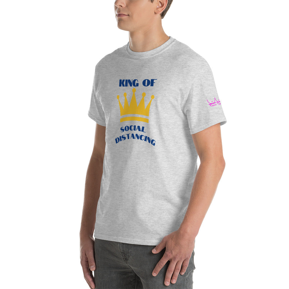 King of Social Distancing - Short Sleeve T-Shirt