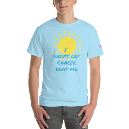 I Won't Let Cancer Beat Me - Short Sleeve T-Shirt