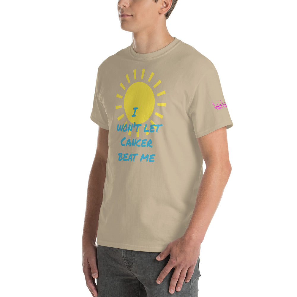 I Won't Let Cancer Beat Me - Short Sleeve T-Shirt