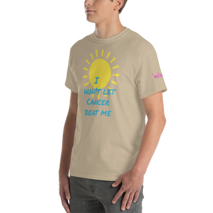 I Won't Let Cancer Beat Me - Short Sleeve T-Shirt
