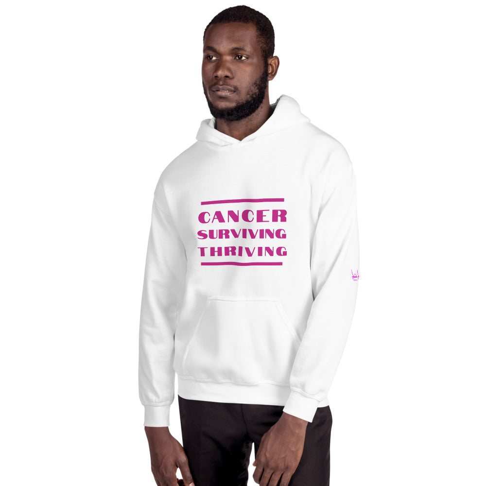 Cancer Surviving Thriving - Unisex Hoodie