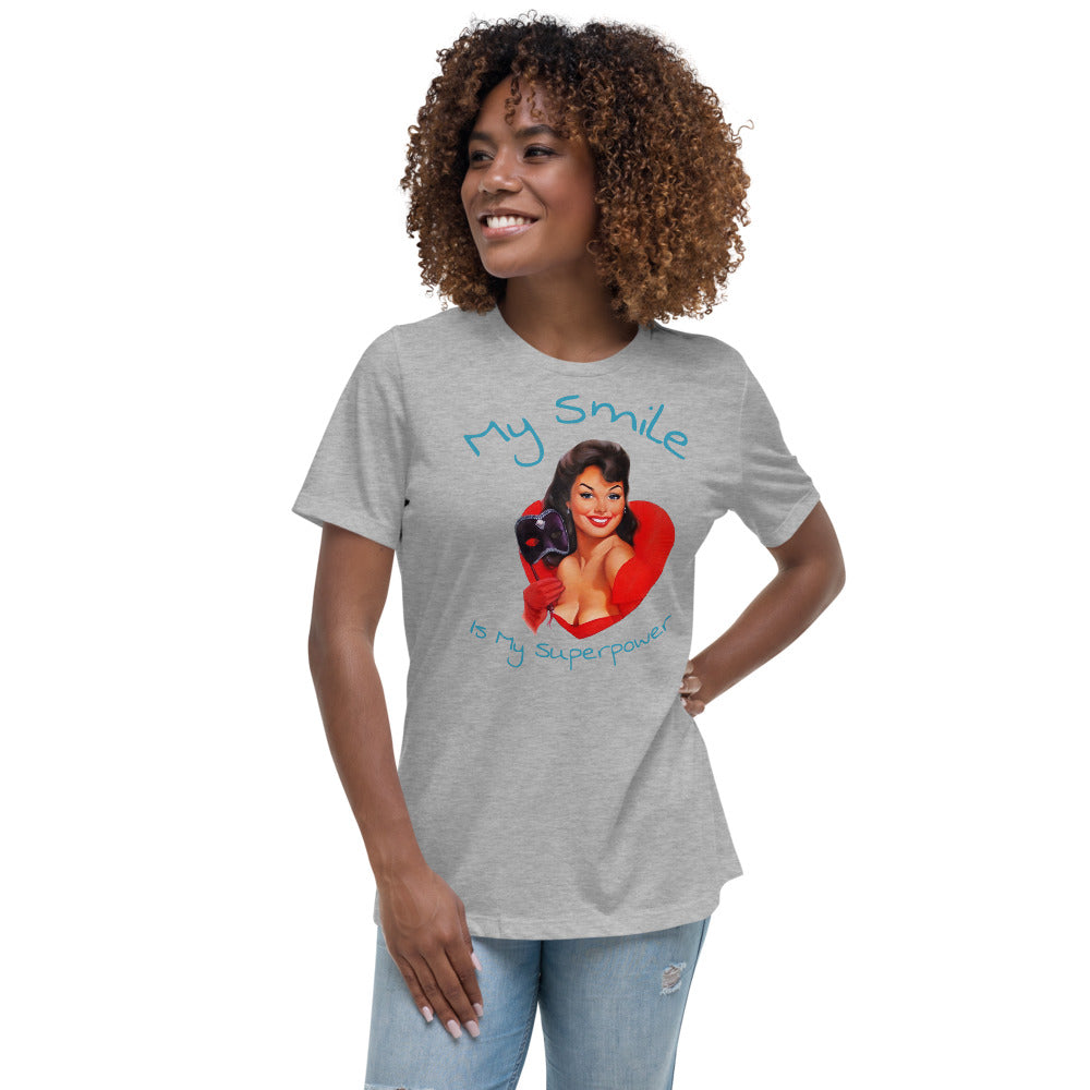 My Smile is my superpower - Women's Relaxed T-Shirt