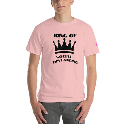 King of Social Distancing - Short Sleeve T-Shirt
